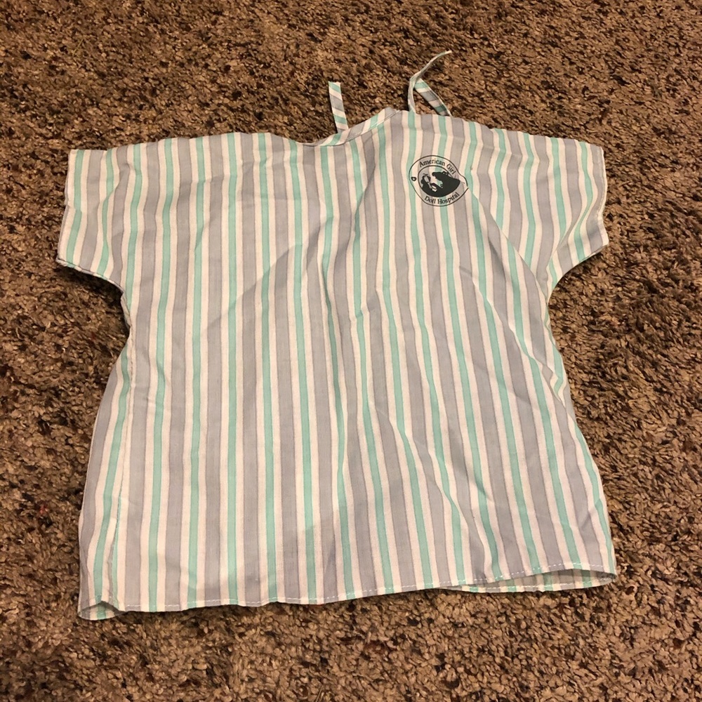 American Girl doll hospital gown
